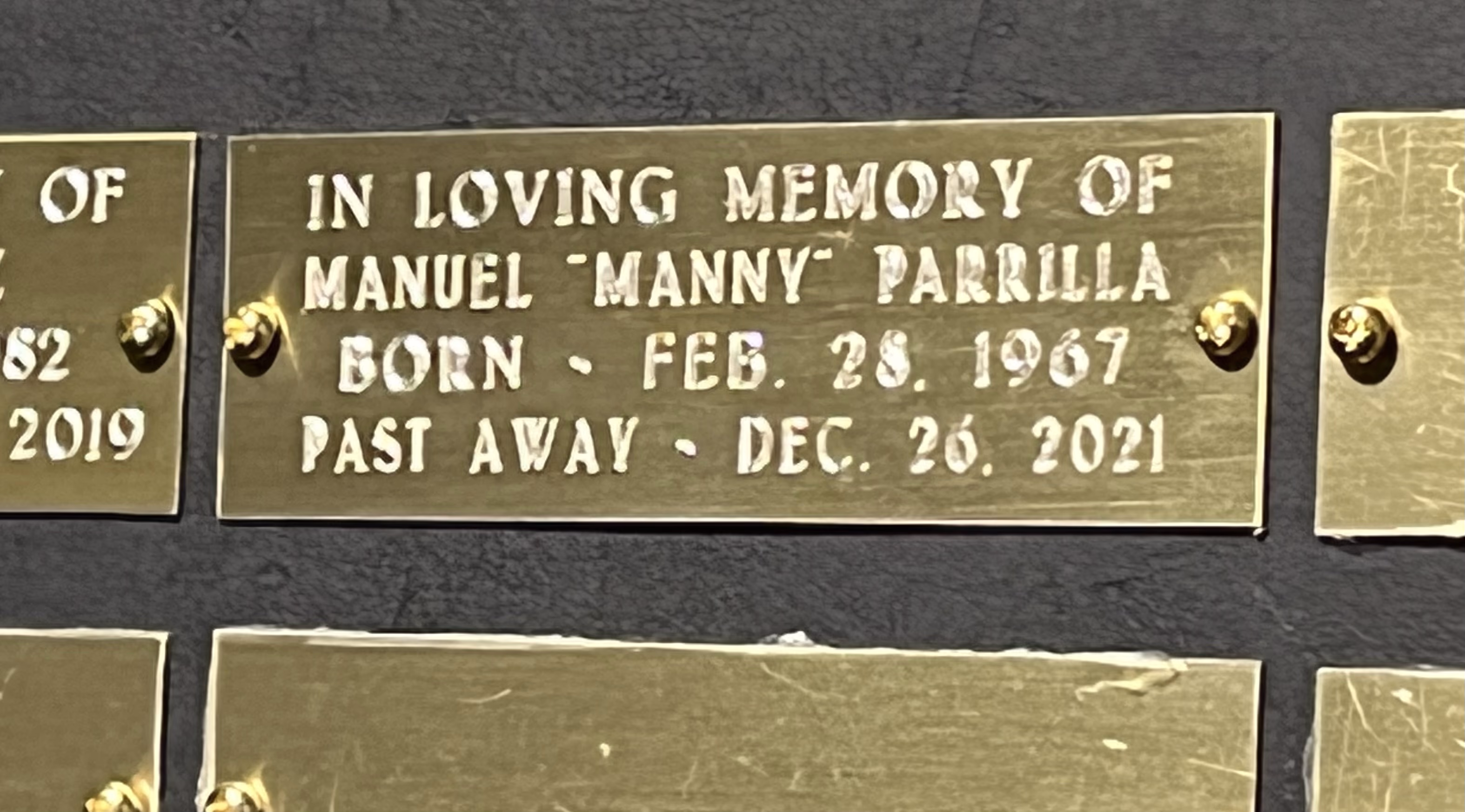 Legacy Wall Detail View
